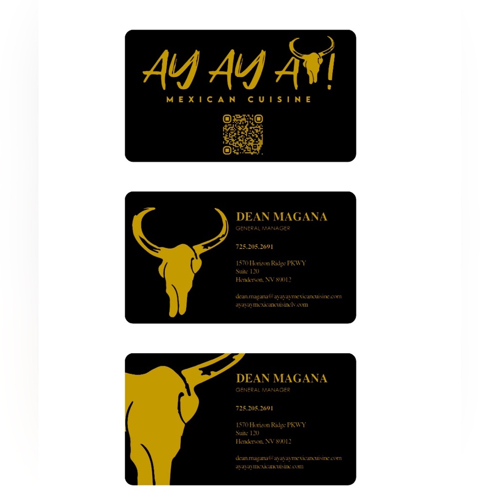 Custom made Business cards and Stickers